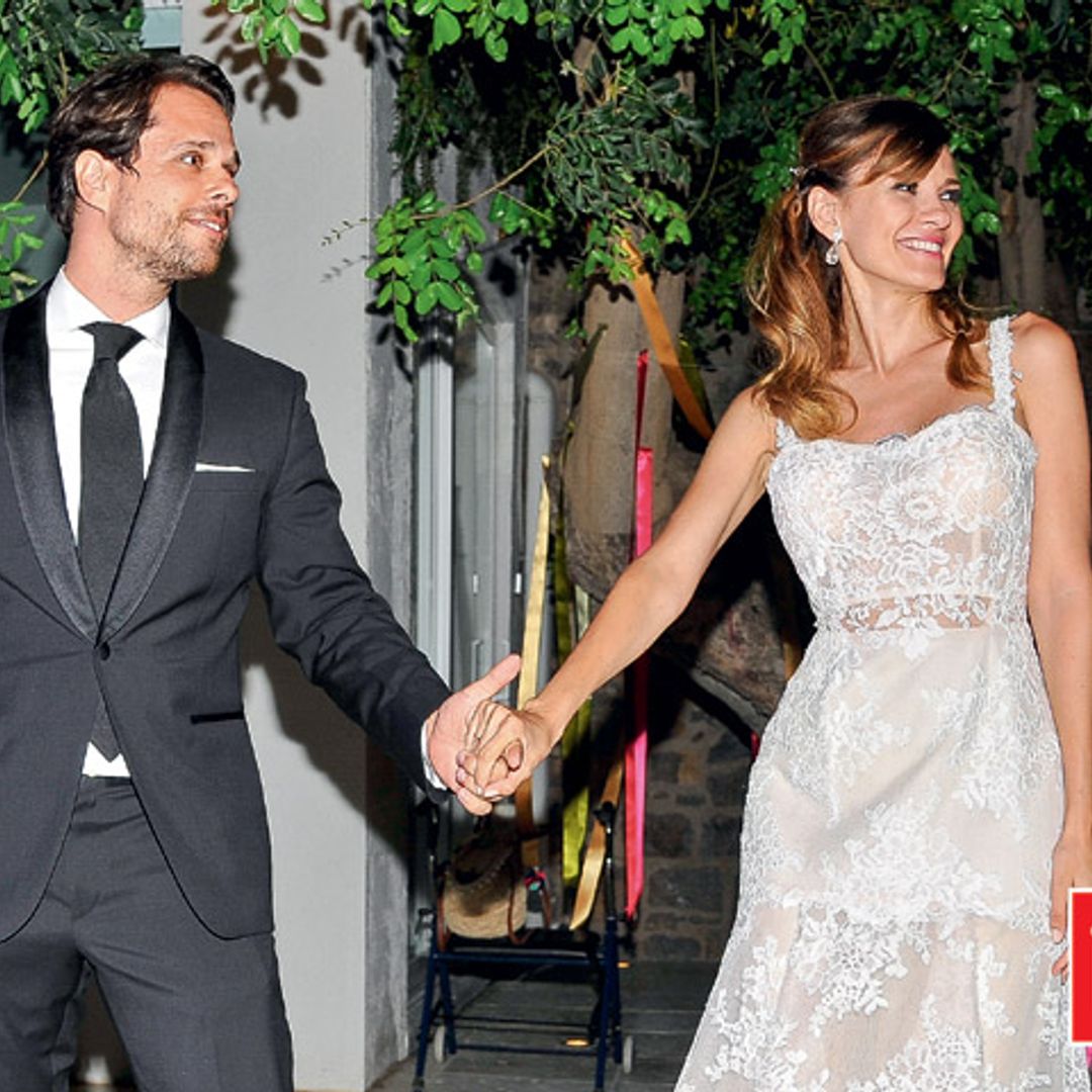 En exclusiva en ¡HOLA!, el segundo vestido de novia de Elena Ballesteros