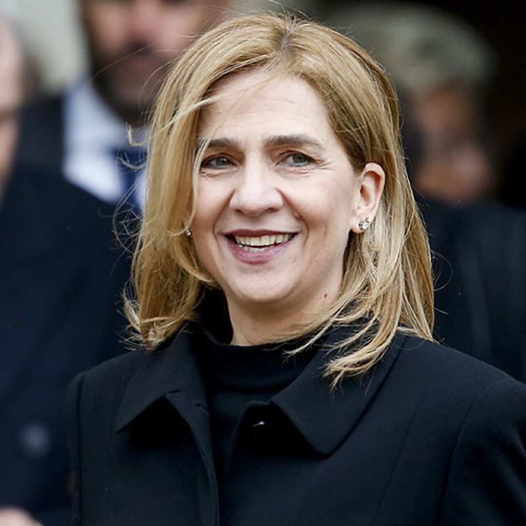 La infanta Cristina sopla las velas a pocos días de cumplirse el primer año en prisión de Urdangarin