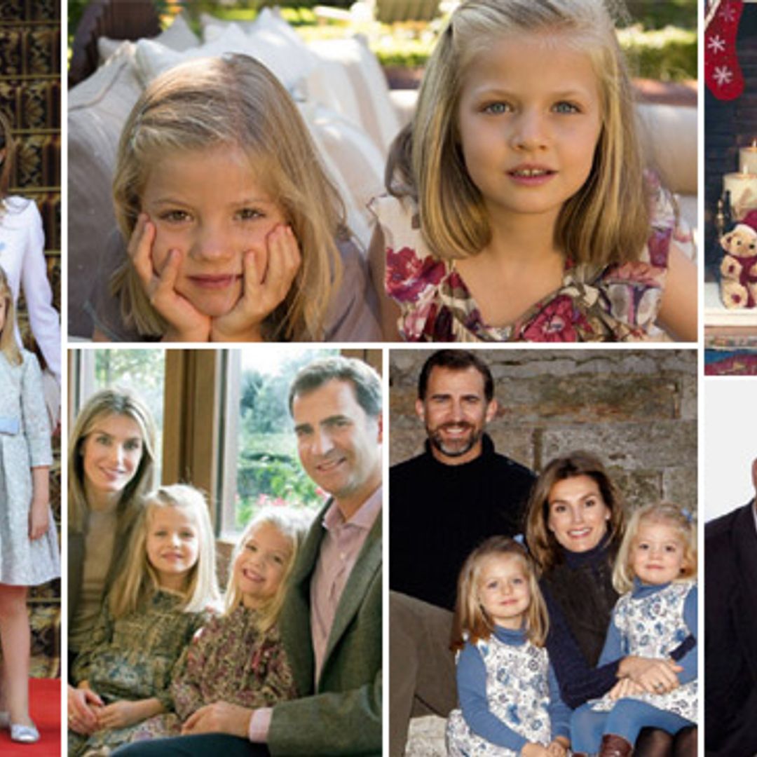 Recordamos las felicitaciones navideñas de la última década de don Felipe y doña Letizia