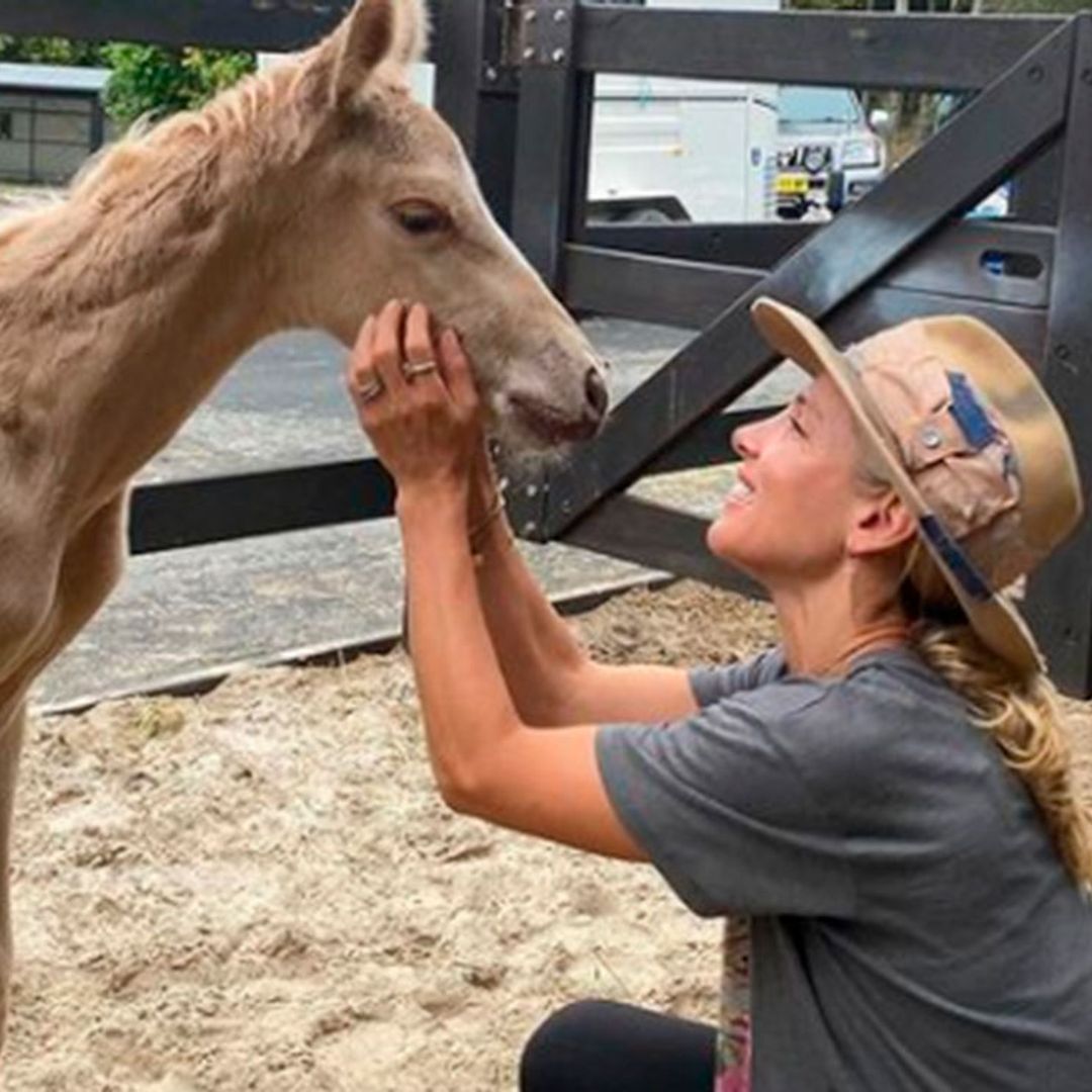Elsa Pataky muestra, emocionada, su experiencia más 'increíble': ayudar a nacer a un potro