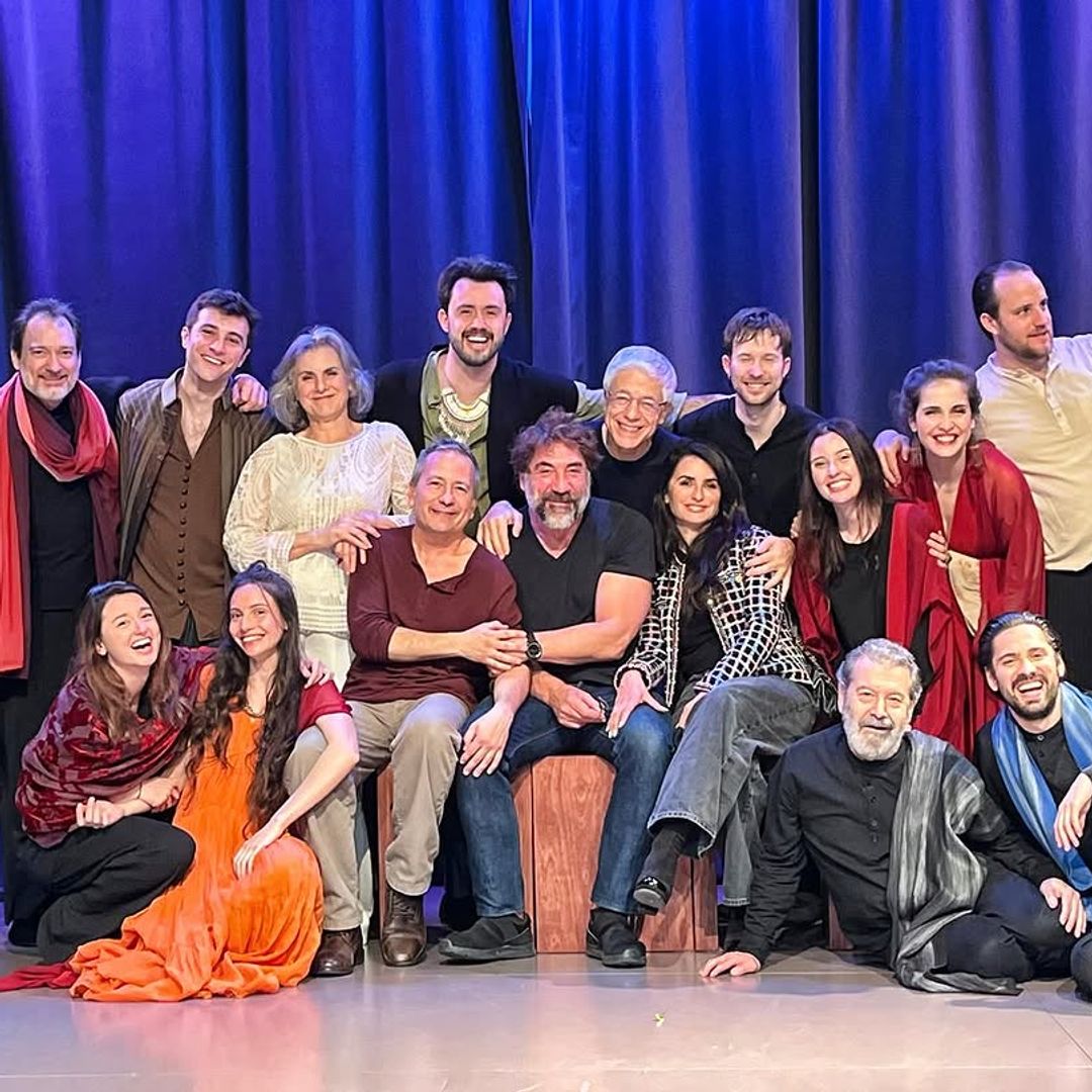 Penélope Cruz y Javier Bardem en el Espacio Zafra Teatro