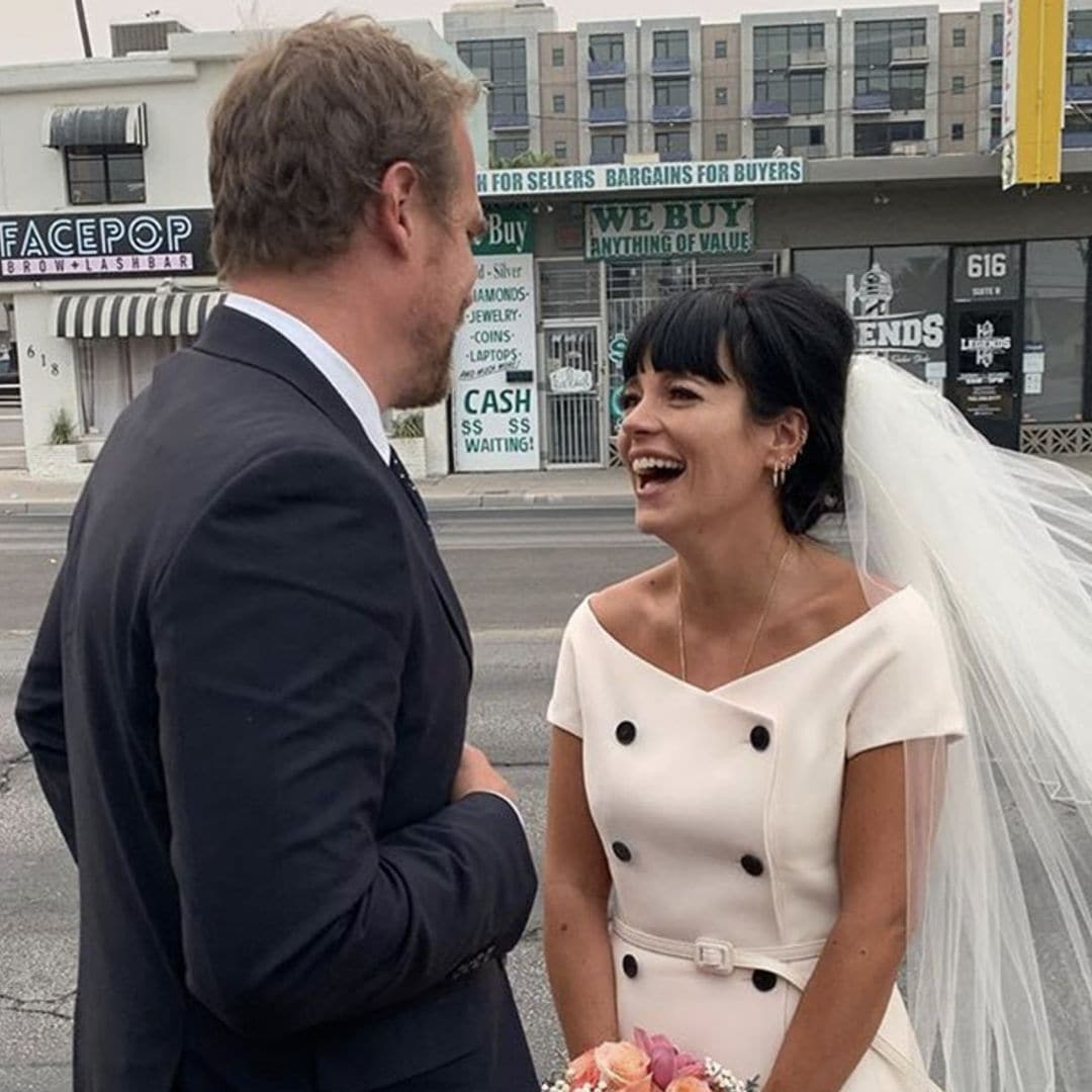 Todo lo que significa el vestido de novia de Lily Allen