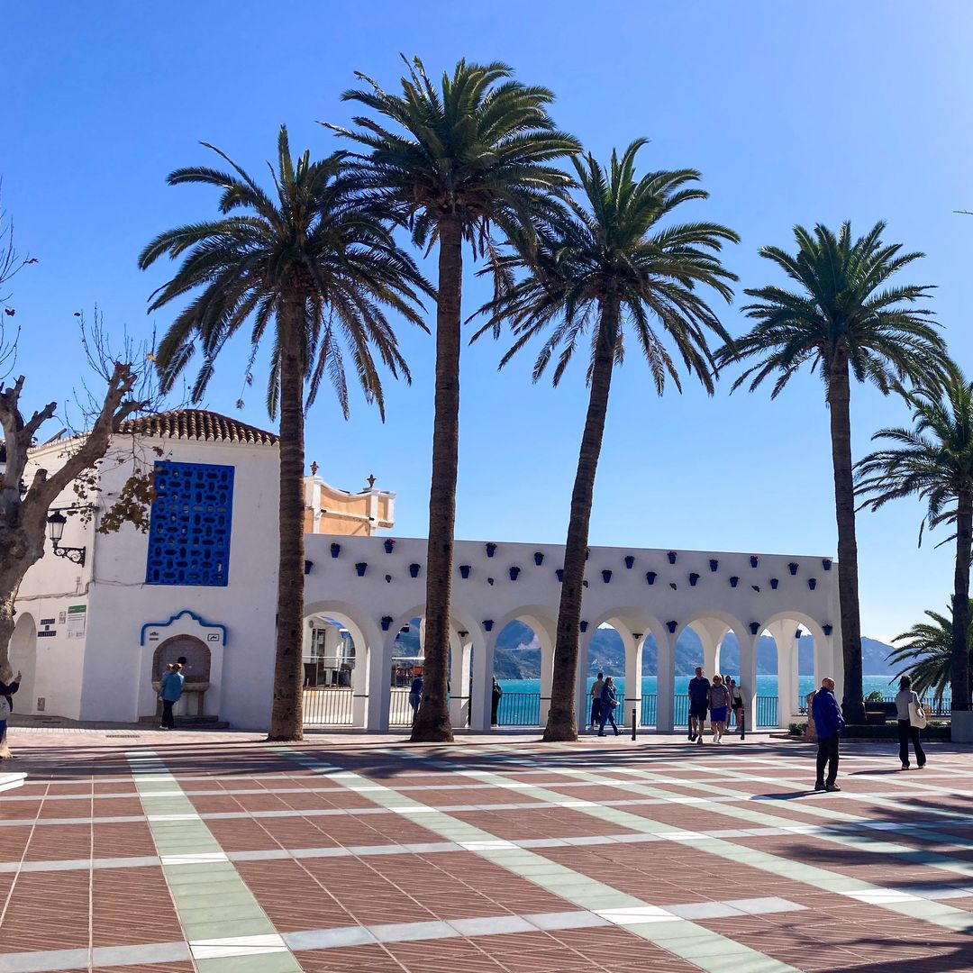 El Balcón de Europa en Nerja, Málaga