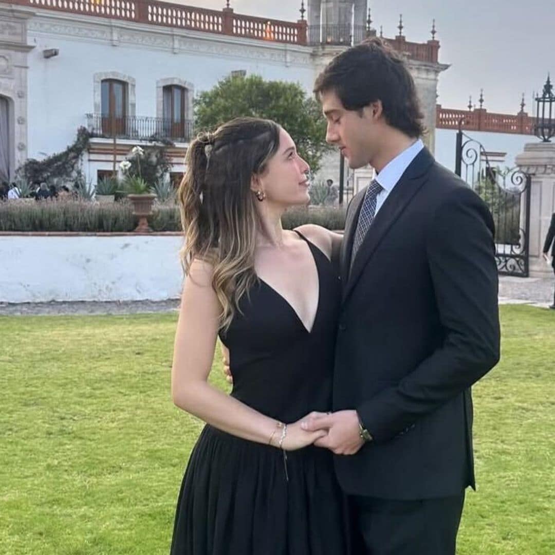 Mía Rubín y Tarik Othón se dejan ver muy enamorados en la boda de Ale Capetillo y Nader Shoueiry