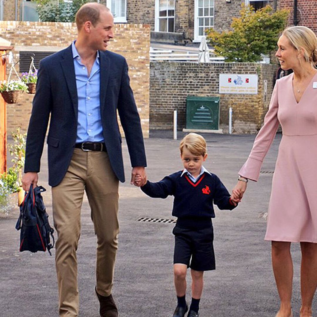 La Duquesa de Cambridge, la gran ausente en el primer día de colegio del príncipe George