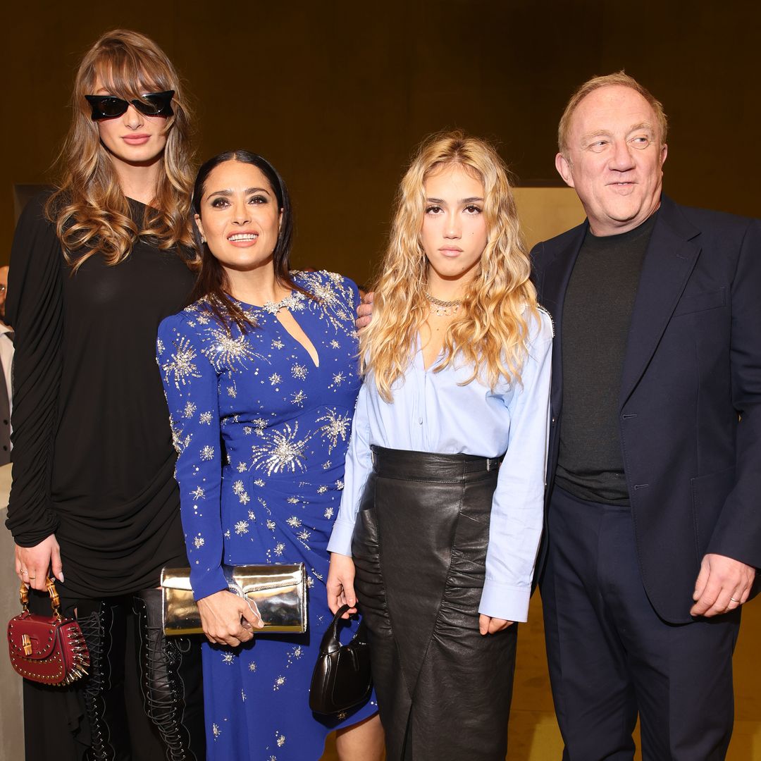 La familia de Salma Hayek y François-Henri Pinault se derrite de amor por su primer nieto