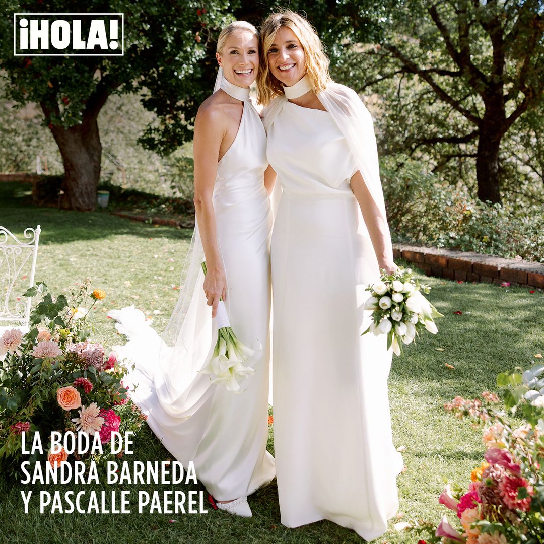 EXCLUSIVA. Las fotos no vistas de la boda de Sandra Barneda y Pascalle Paerel: todos los detalles y anécdotas de su 'sí, quiero' en Candeleda