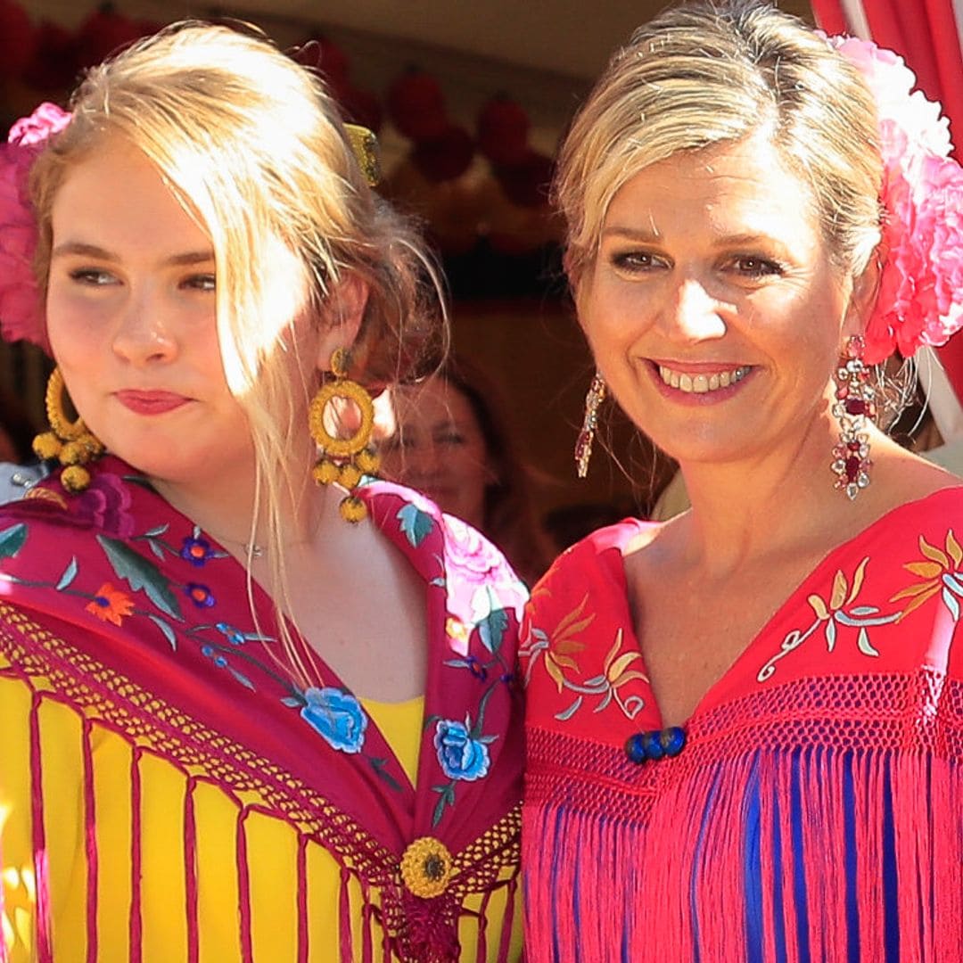 Las 'royals' que se han vestido de flamenca en la Feria de Abril de Sevilla: de la reina Máxima a Grace Kelly