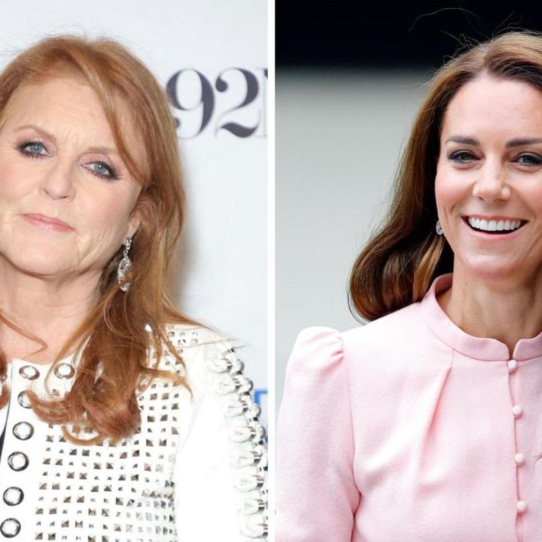 Sarah Ferguson envía un emotivo menaje a Kate Middleton tras su diagnóstico: ‘Me llena de admiración’