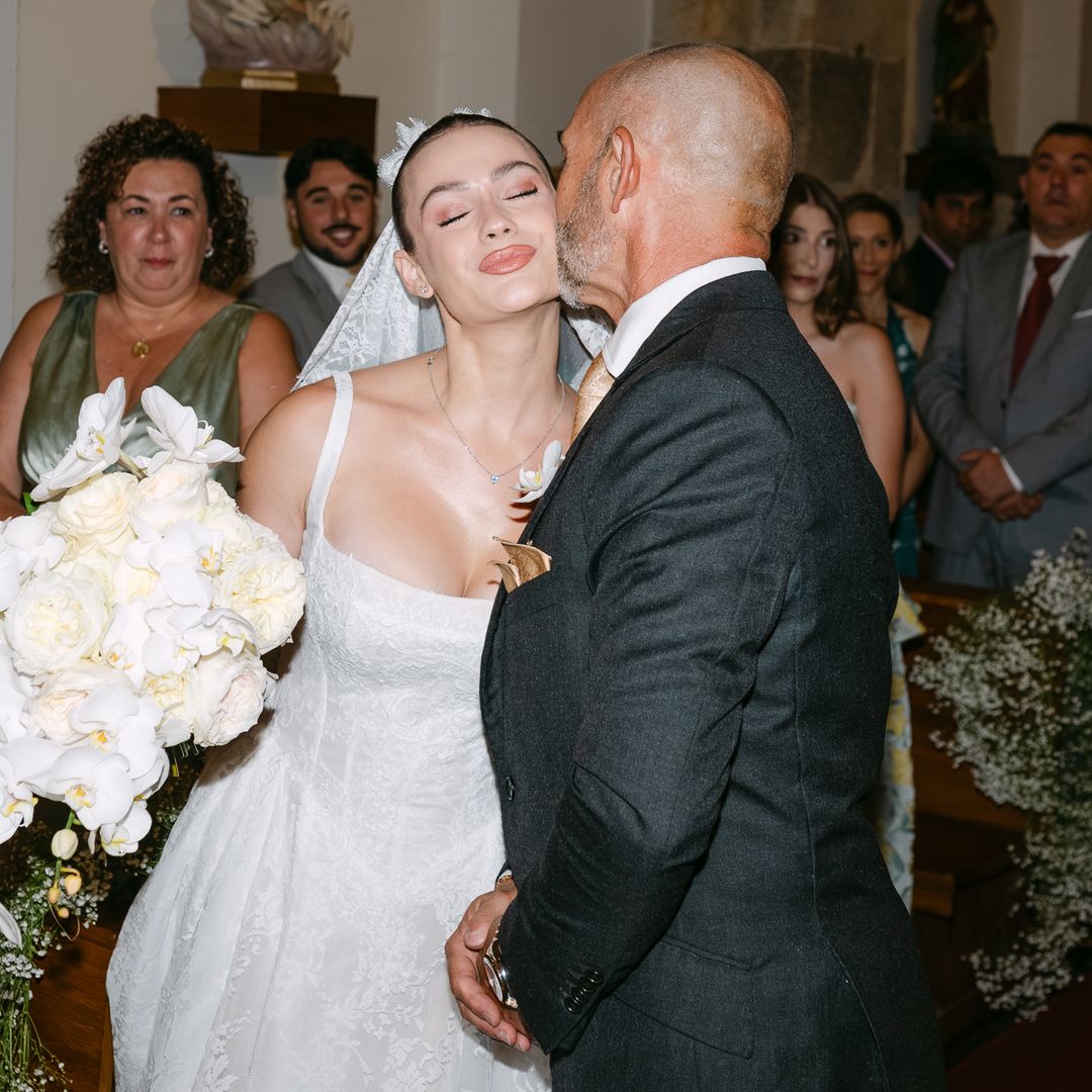 Nadia y Paco Jémez en una imagen entrañable