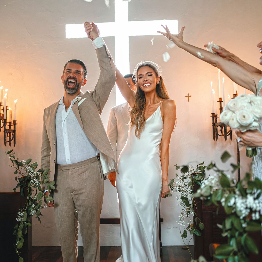 La ceremonia estuvo oficiada por uno de los cuñados de la novia, Brad McPherson