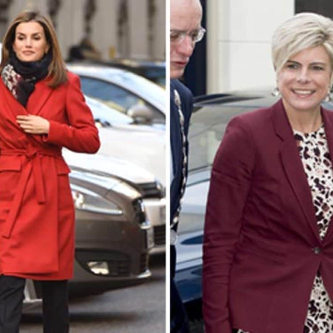 ‘Royals chic’: Estilismos ‘total look’ y tonos rojizos vs. neutros, ¿qué tendencia lleva cada una en palacio?