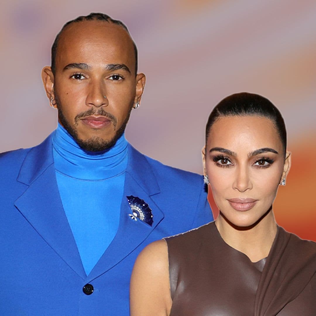 Kim Kardashian y Lewis Hamilton, la cita que descubre la explosiva pareja sorpresa: ella en jet privado y él en helicóptero