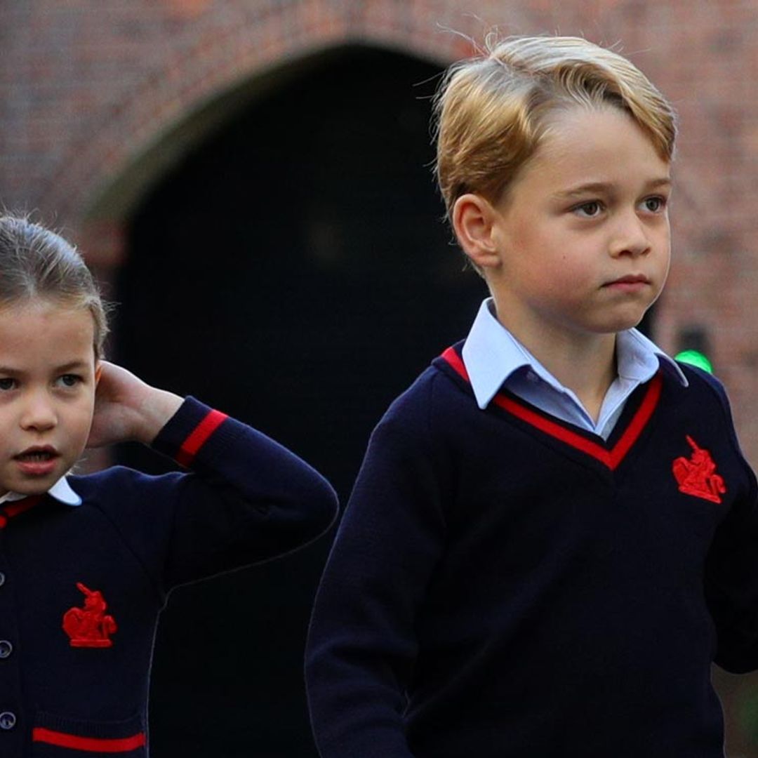 El duque de Cambridge revela la 'rivalidad' entre los príncipes George y Charlotte