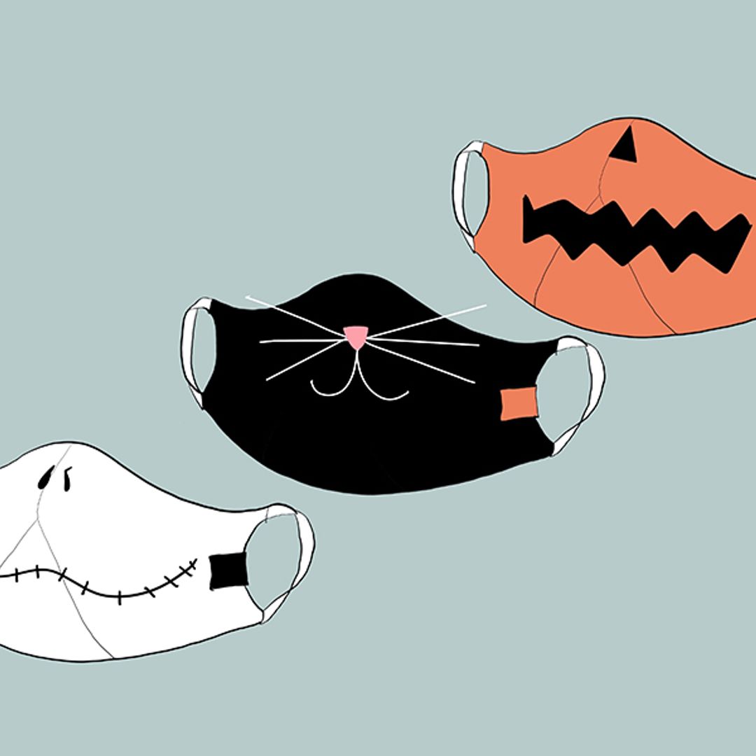 7 mascarillas terroríficas para que tu hijo celebre Halloween con total seguridad