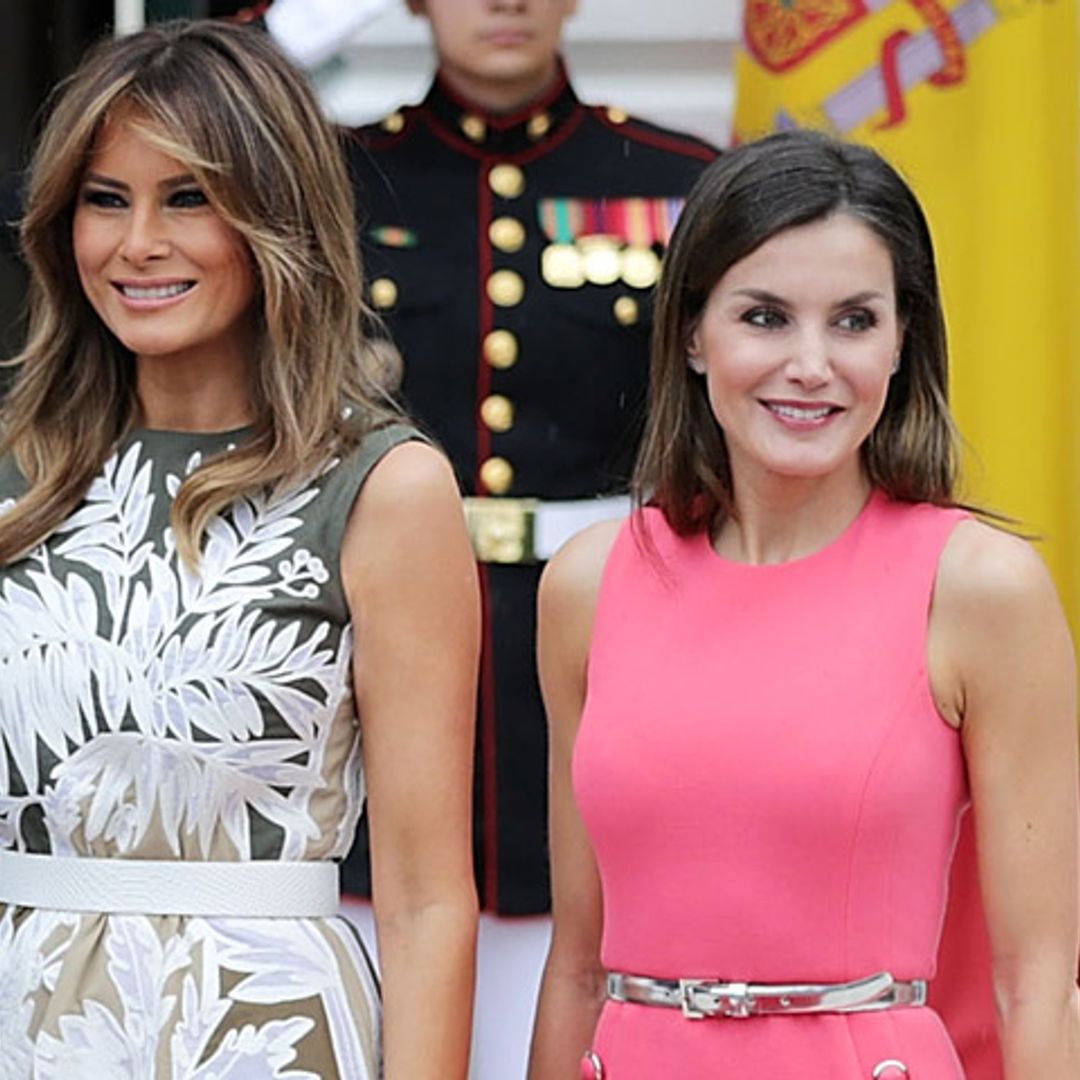 La maleta de viaje de la Reina en EEUU: todos sus looks, al detalle