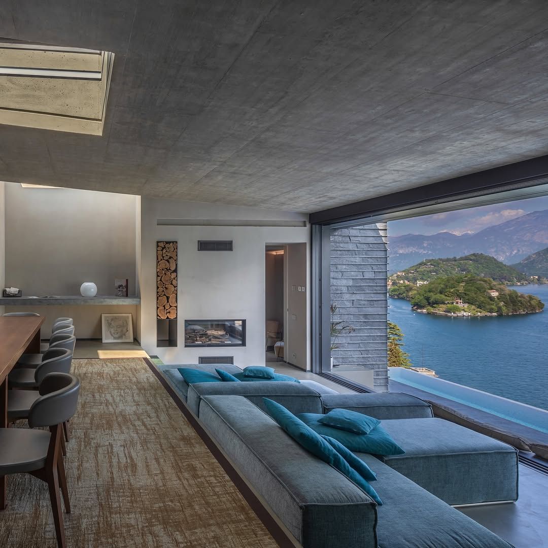 Villa Molli, lago Como, Italia