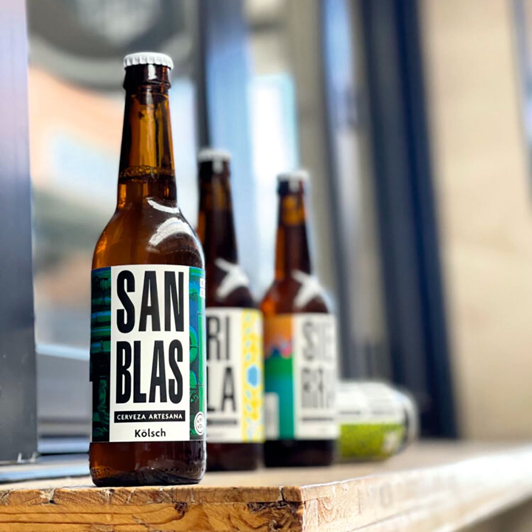 Cerveza San Blas, barrios de la Caníbal, made in Madrid