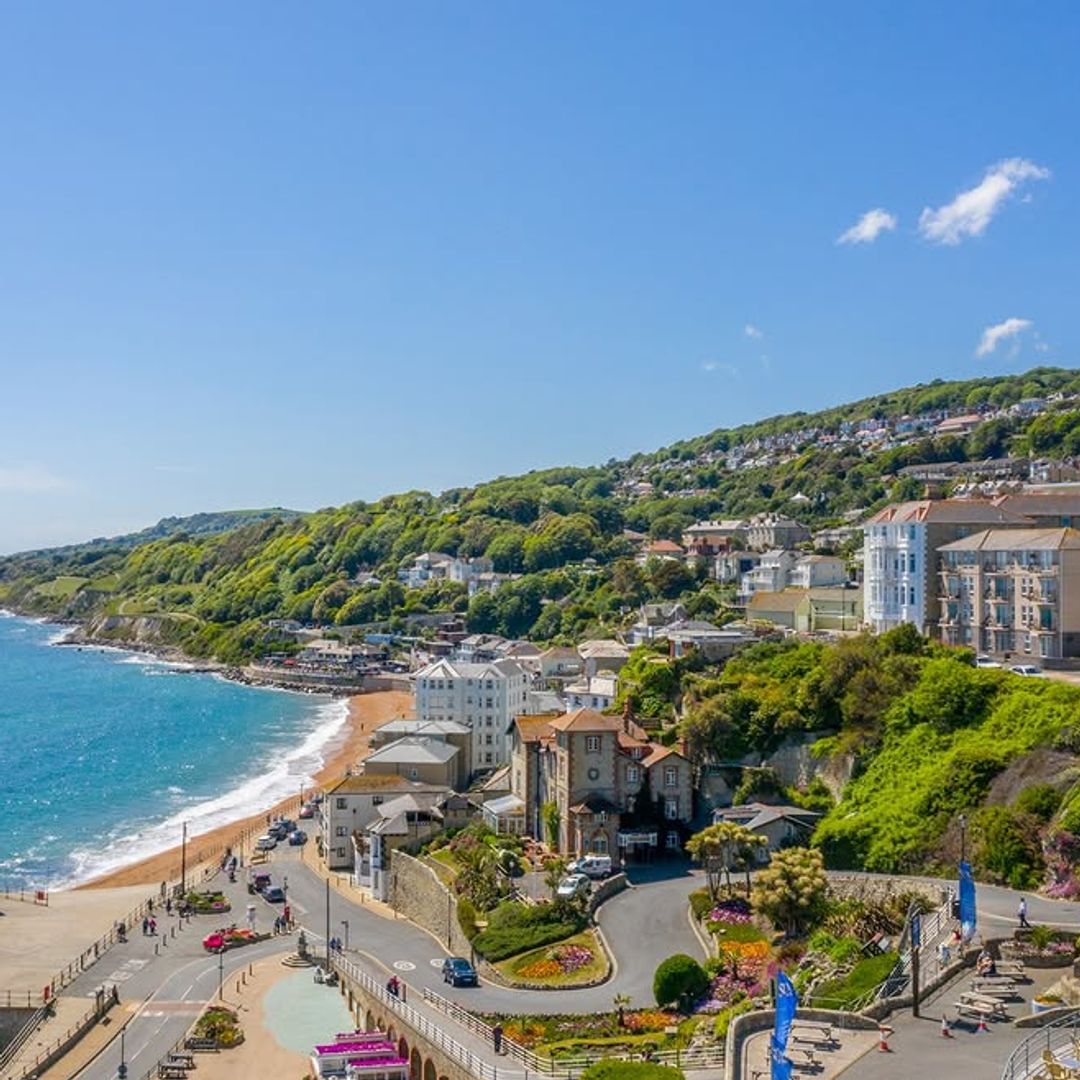 Ventnor, fachada marítima, isla de Wight, inglaterra