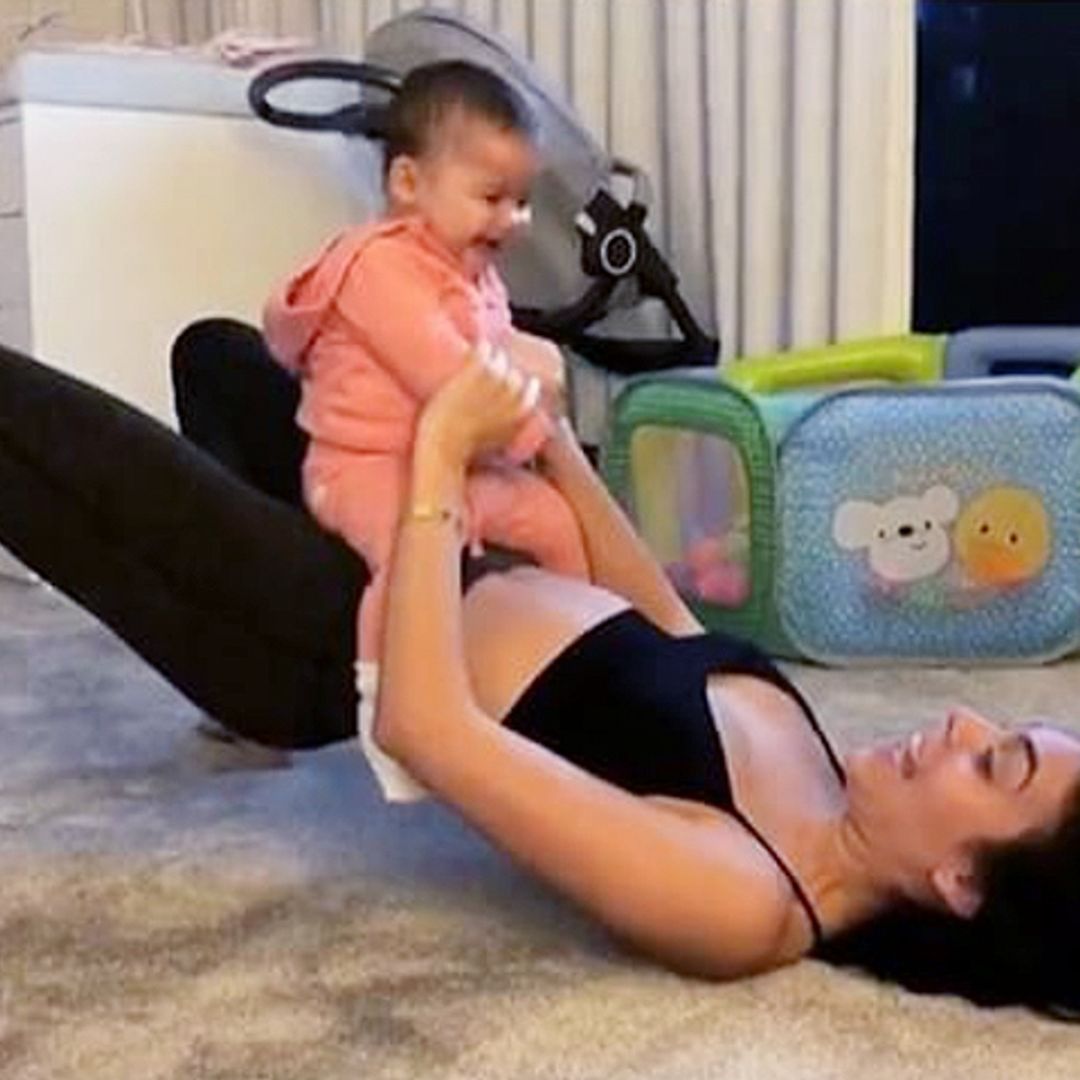 El divertido vídeo de Georgina Rodríguez entrenando con una 'ayudante' muy especial