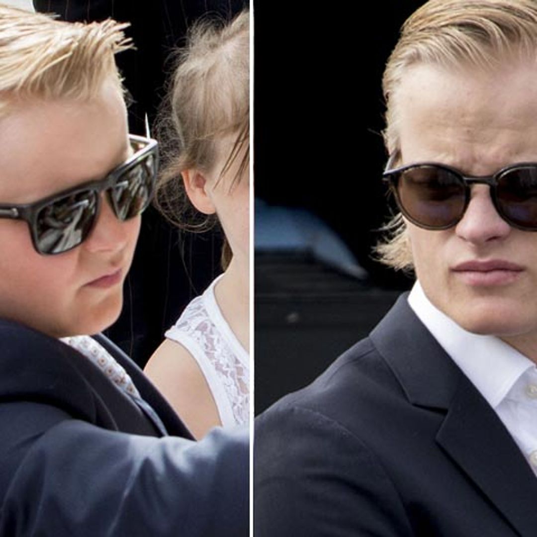 Marius y Sverre, los 'Men in Black', y Alejandra, Maud, Leah y Emma, las 'ninfas' de Noruega