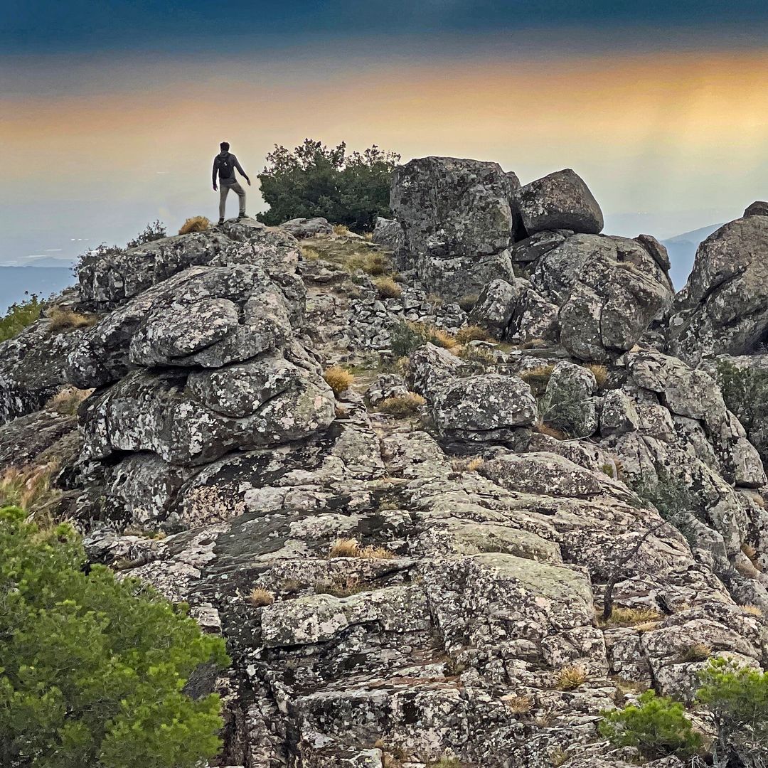Cumbre de la peña Muñana, Cadalso de los vidrios, Madrid
