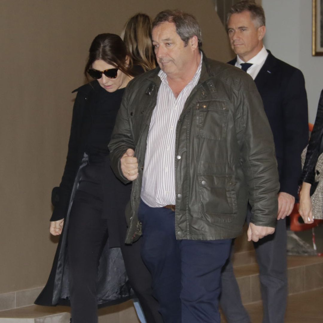 Raquel Revuelta se despide, rota de dolor, del padre de sus tres hijos, Miguel Ángel Jiménez