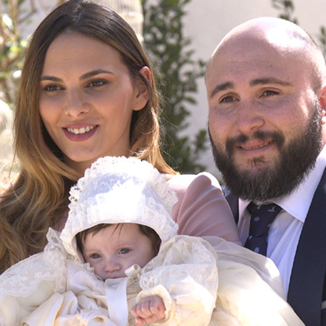 En vídeo, las imágenes exclusivas del bautizo de Ana Rivera