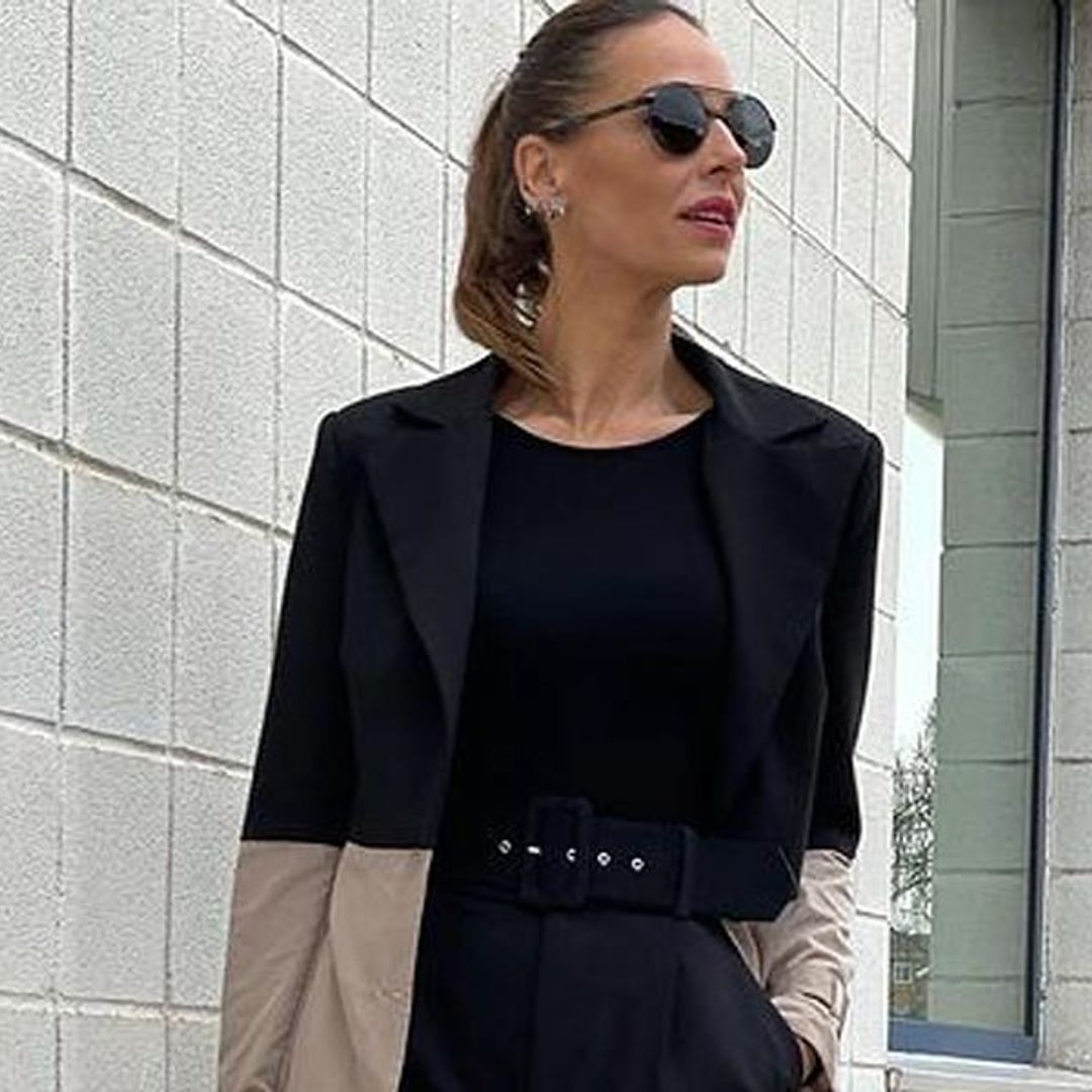 Eva González no se quita estos pantalones 'mágicos' que compró en Zara por 30 euros