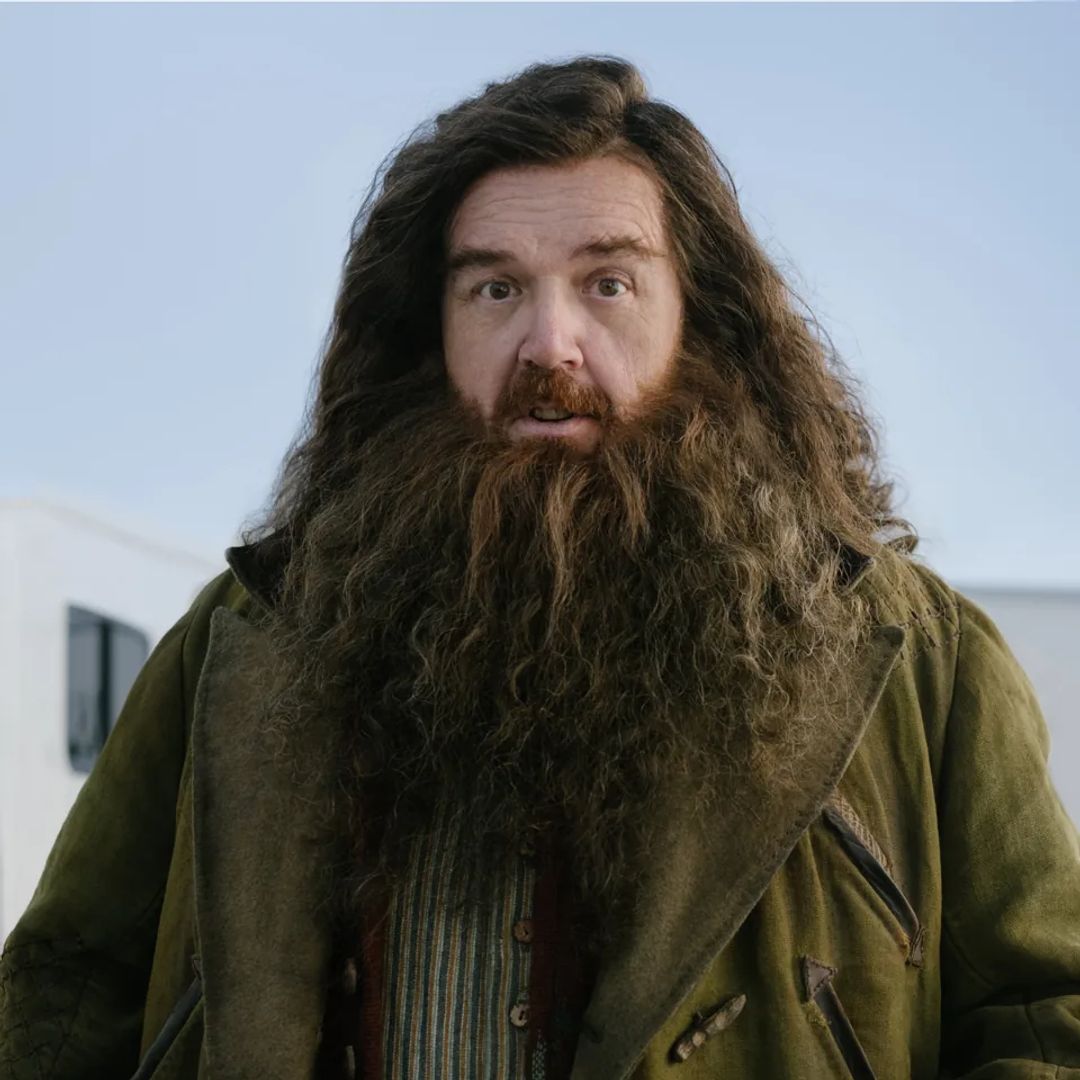 "Ese no es mi Hagrid": Nick Frost avisa de que los cambios que ha introducido en su personaje en la serie de HBO van a dividir a los fans