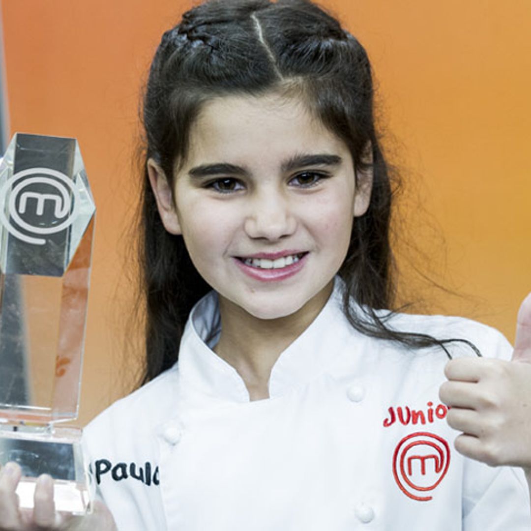 Paula, ¡ganadora de ‘MasterChef Junior’!
