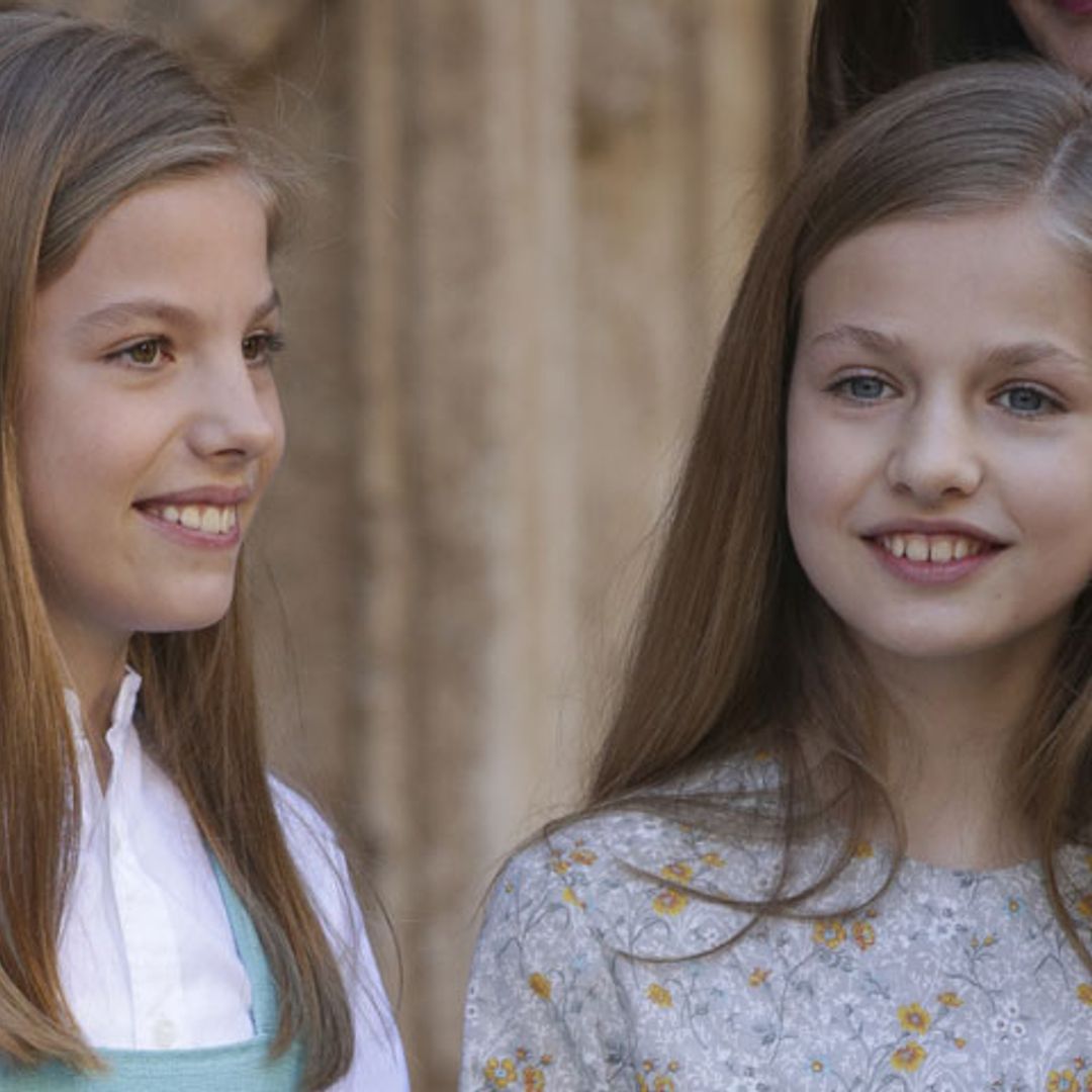 La princesa Leonor y la infanta Sofía, las auténticas protagonistas de la Misa de Pascua