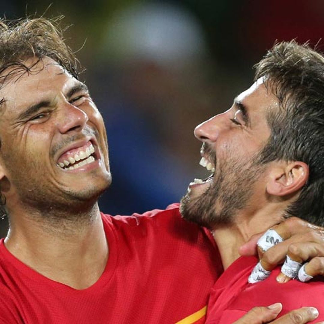 Rafa Nadal y Marc López ganan el oro olímpico en dobles