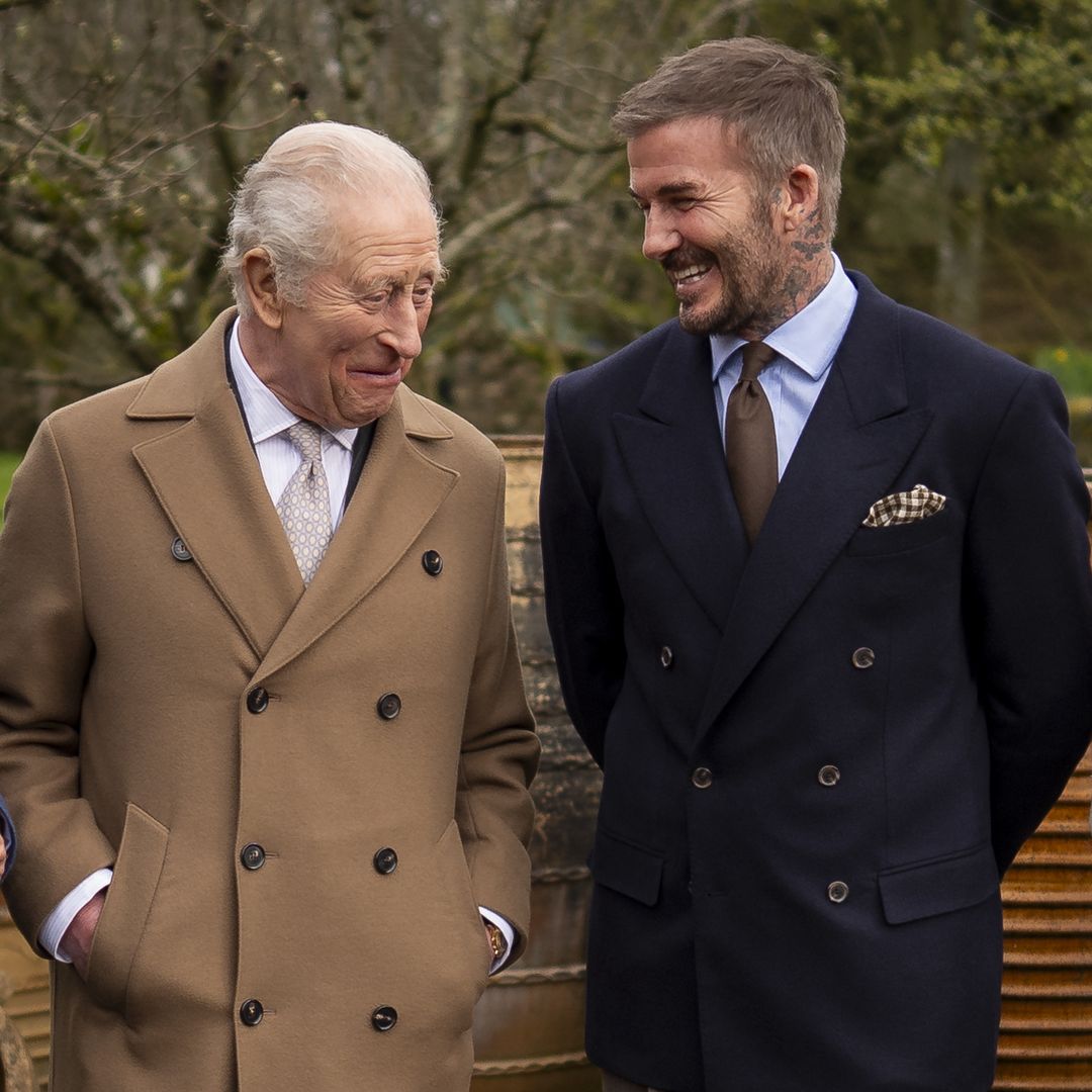 El nuevo proyecto de Sir David Beckham con Carlos III: así es el jardín 'real' que han diseñado juntos
