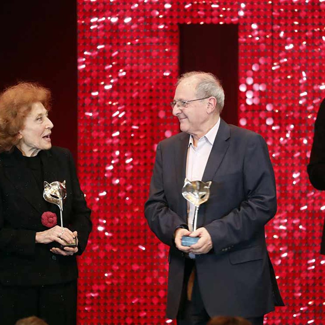 Julia y Emilio Gutiérrez Caba protagonizan el momento más entrañable de la noche