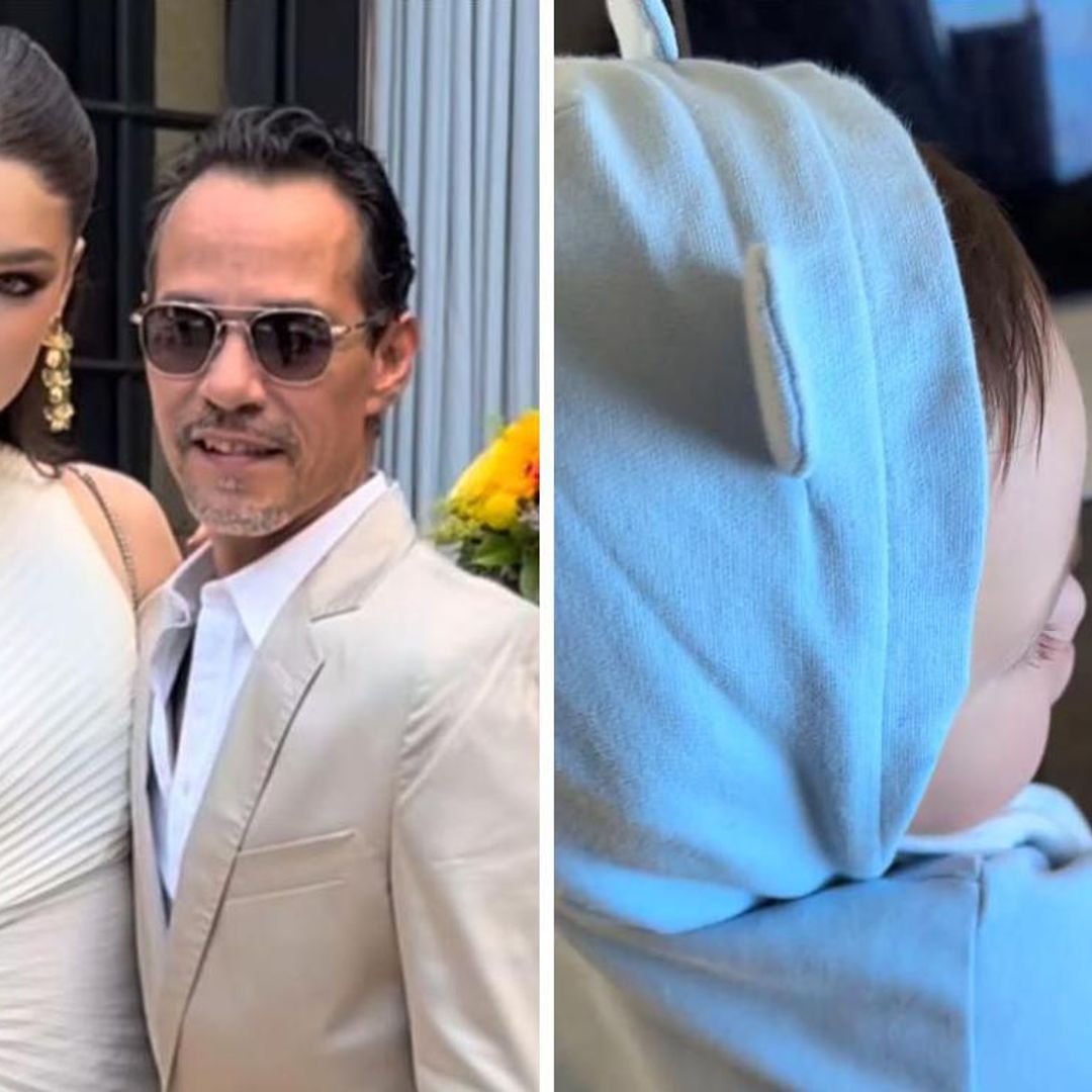 Con lujo y mucho estilo, así viaja Marquitos, el bebé de Marc Anthony y Nadia Ferreira