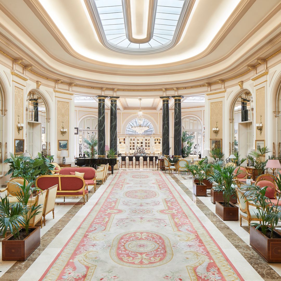 Hall del Hotel El Palace Barcelona