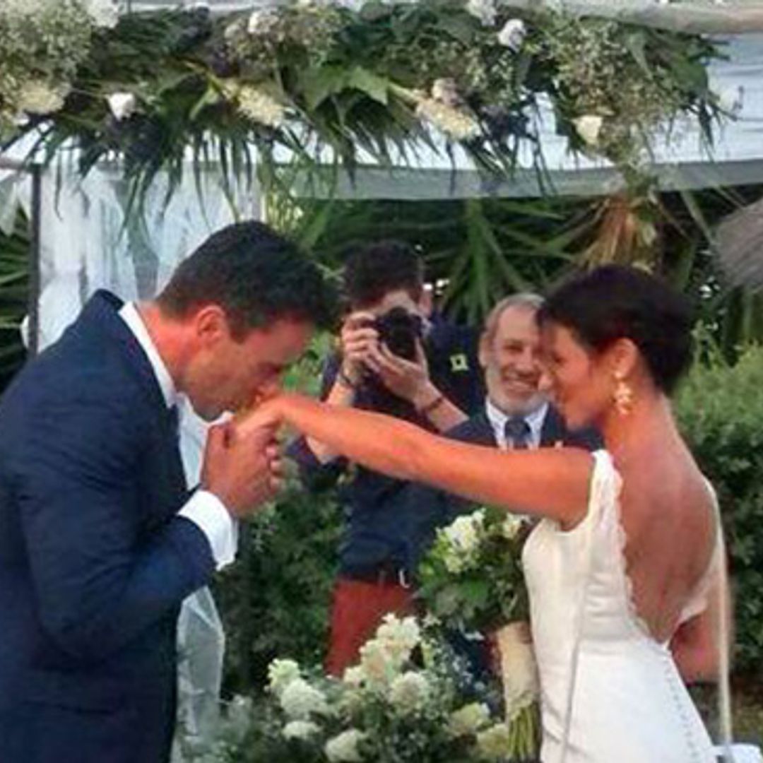Alonso Caparrós ya es 'un hombre felizmente casado'