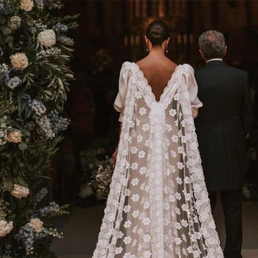 Añade bordados a tu vestido de novia para que sea viral