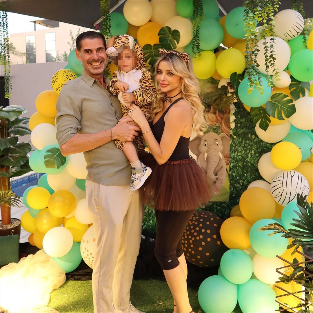 Fernando Hierro y Fani Stipkovic celebran el segundo cumpleaños de su hijo en plena selva: "Energía de tigre, corazón de oro"