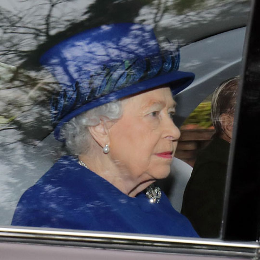 La reina Isabel II reaparece públicamente tras su larga convalecencia