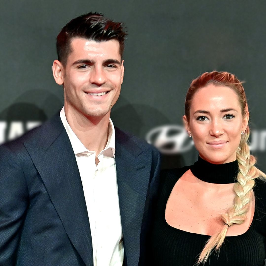 Alice Campello presume de embarazo (¡y taconazos!) en la gran noche de Álvaro Morata