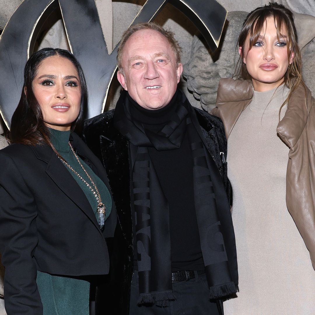 Mathilde Pinault, hijastra de Salma Hayek, comparte un vistazo de su vida familiar