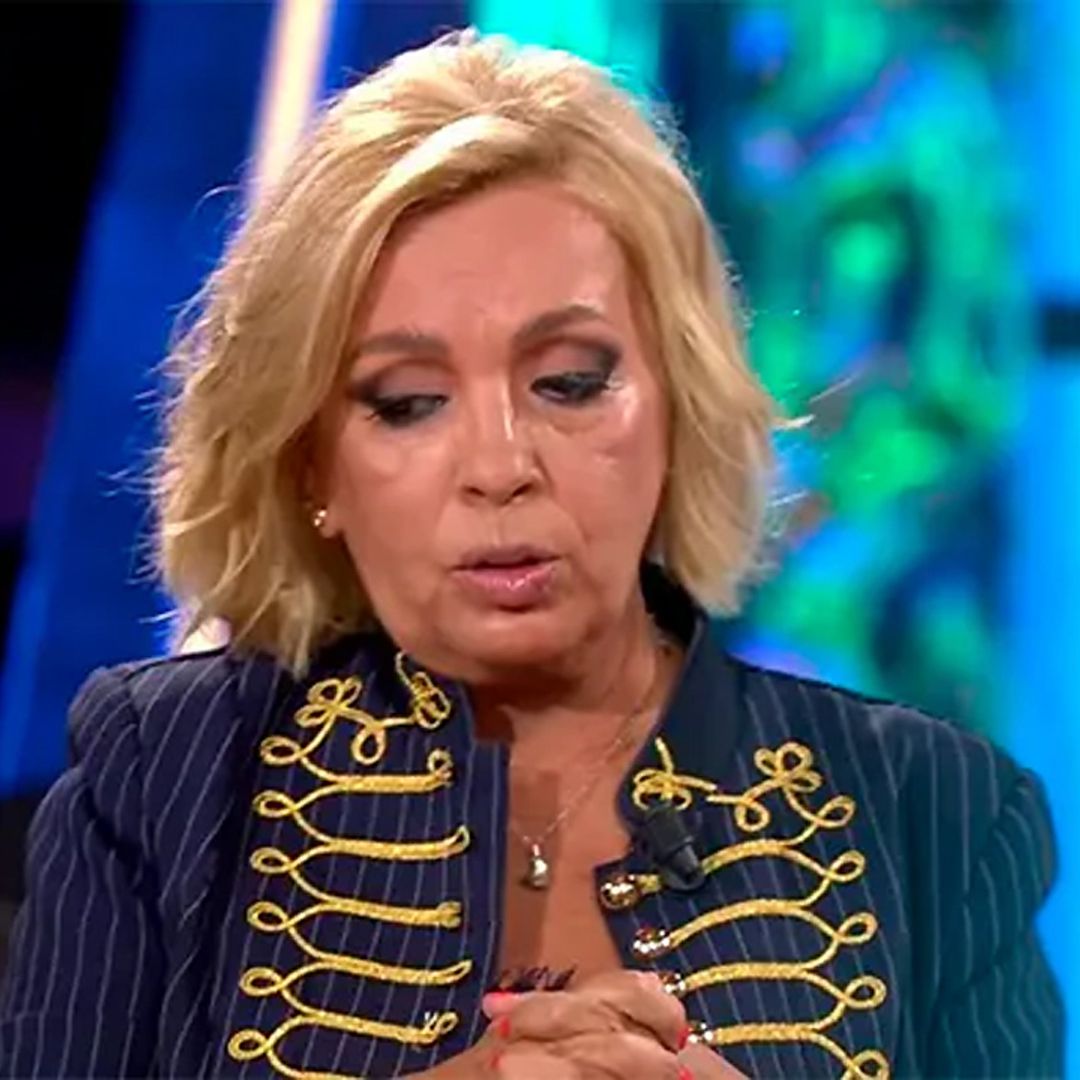 Carmen Borrego pide perdón por la llamada a su hijo: 'Llevaba toda la noche llorando'