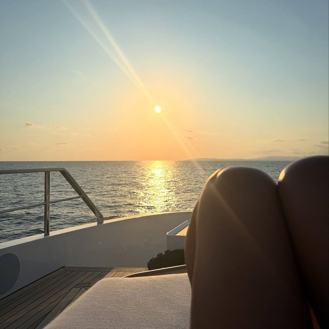 Mallorca desde el yate de Cristiano Ronaldo y Georgina Rodríguez