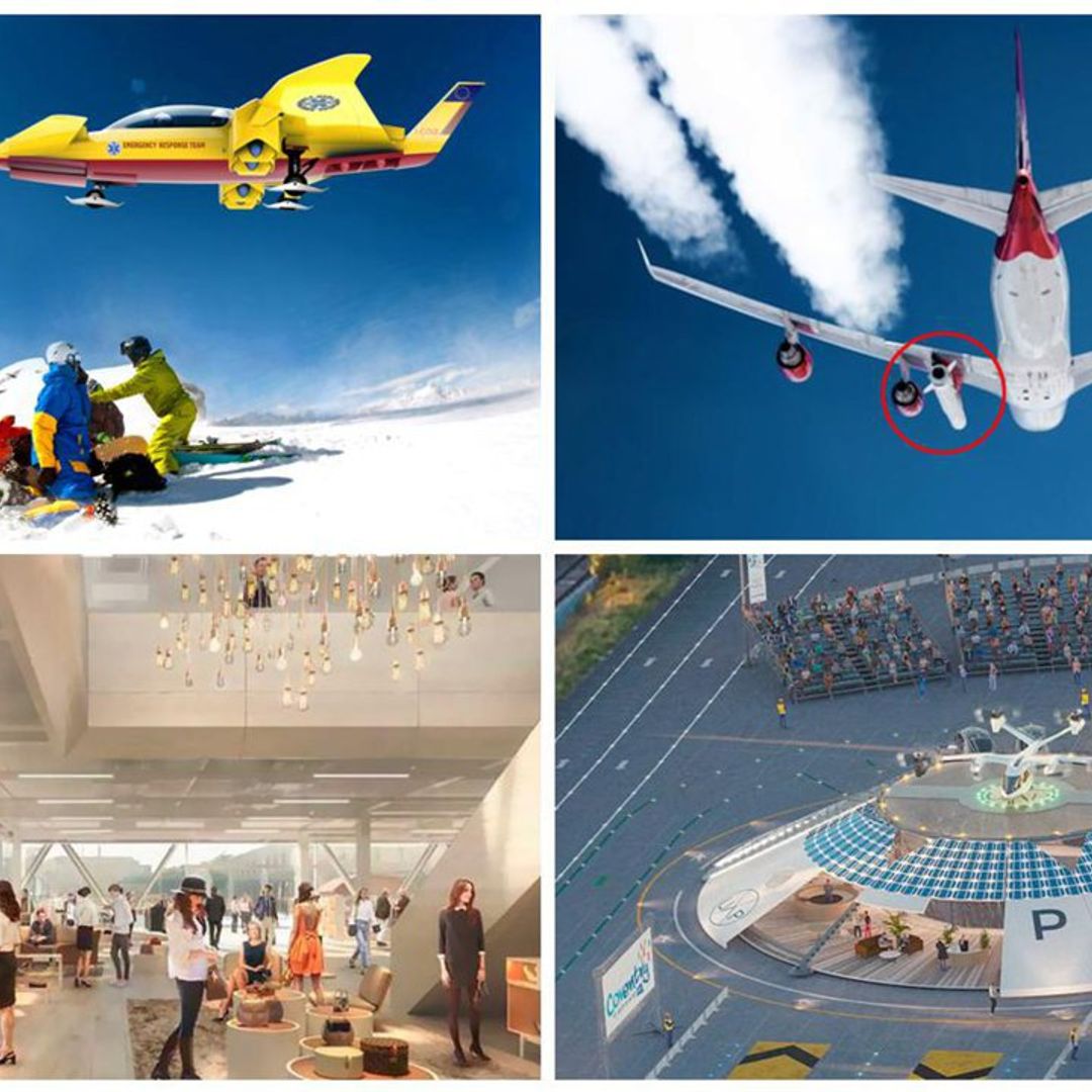 Taxis voladores, helicópteros que no contaminan... ¡El futuro ya está aquí!