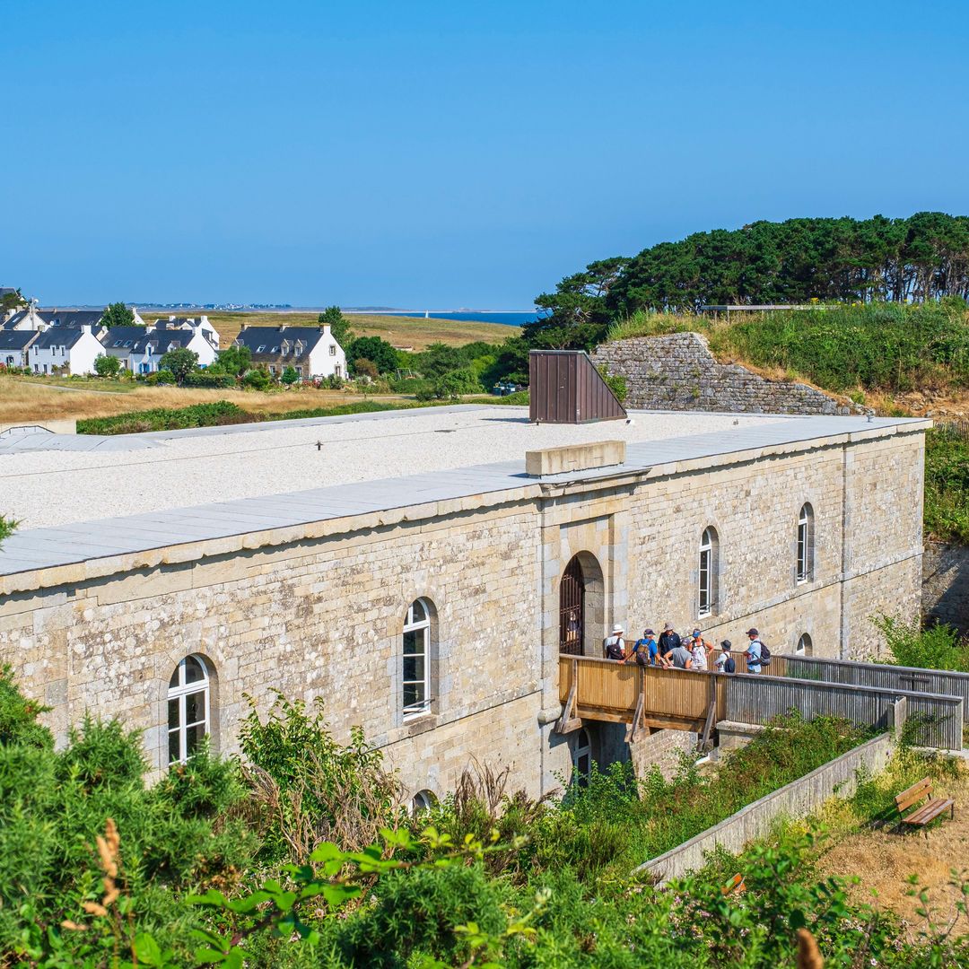 Fuerte de Louis-Philippe, isla Hoedic, Bretaña, Francia