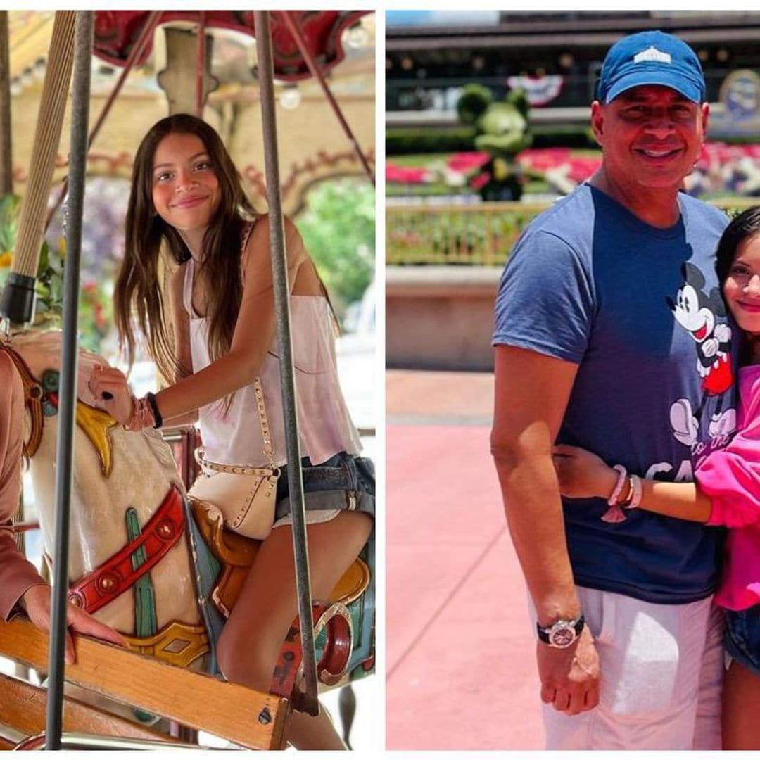 Carlota, la hija de ‘Chiqui’ Delgado y Daniel Sarcos, es la copia exacta de su padre
