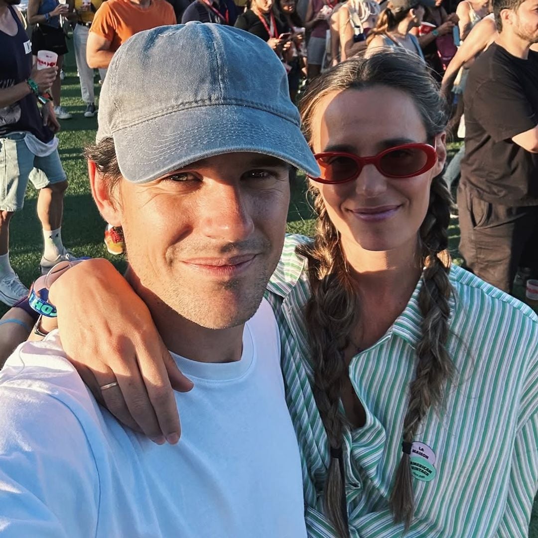 Claudia Osborne en su plan más romántico junto a su marido, en un festival repleto de rostros conocidos