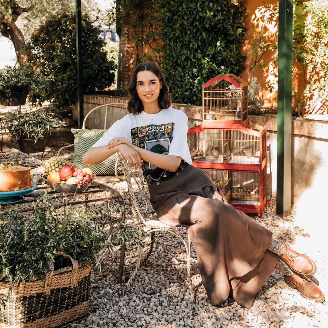 Teresa, sobrina de Silvia, que trabaja con la chef en su empresa